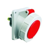 32A 5P Angled panel socket  IP67 